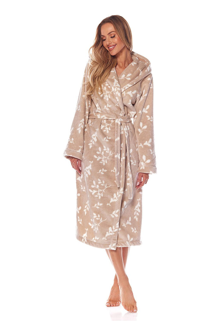 Long bathrobe model 188084 L&L collection