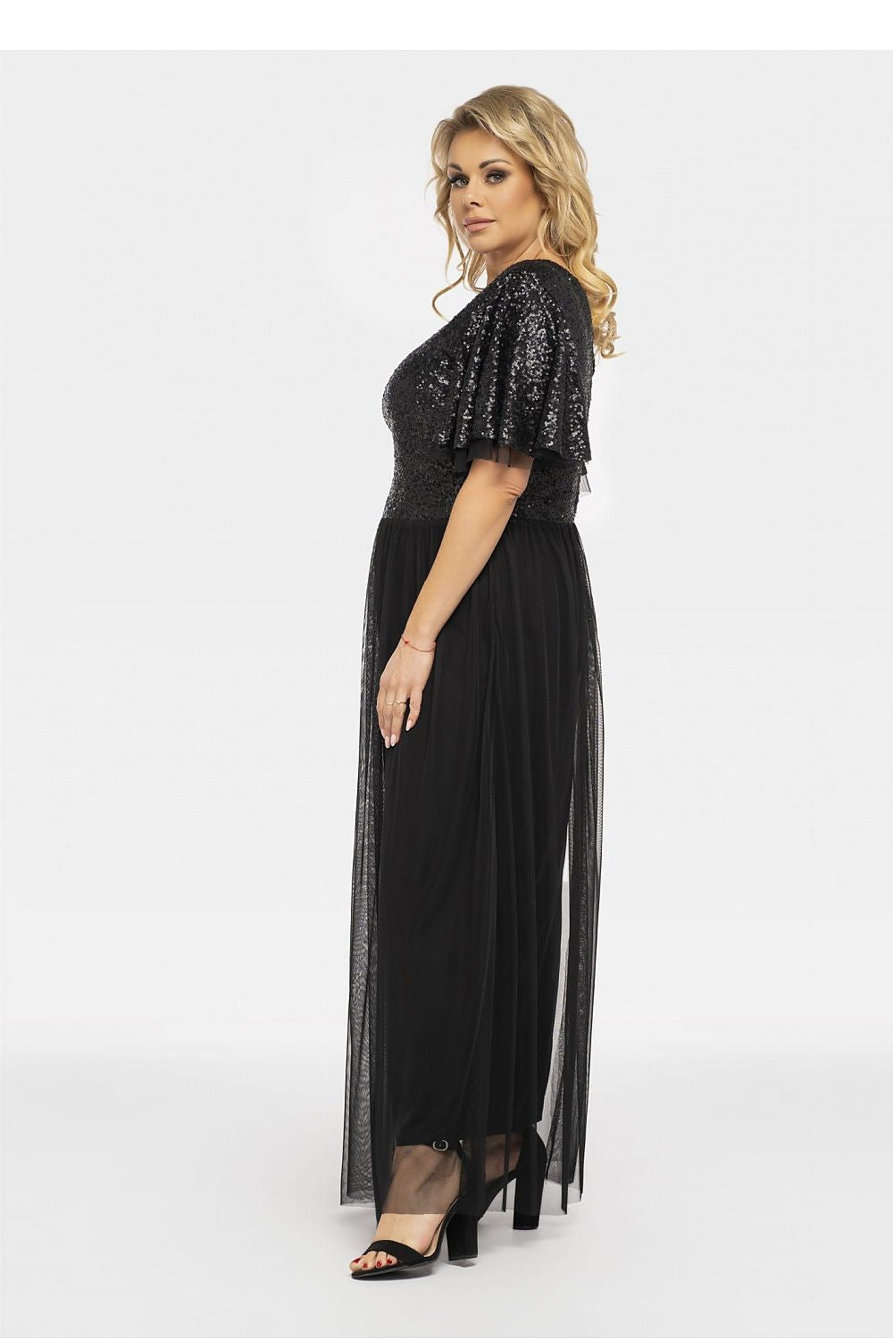 Plus size dress model 190935 Karko