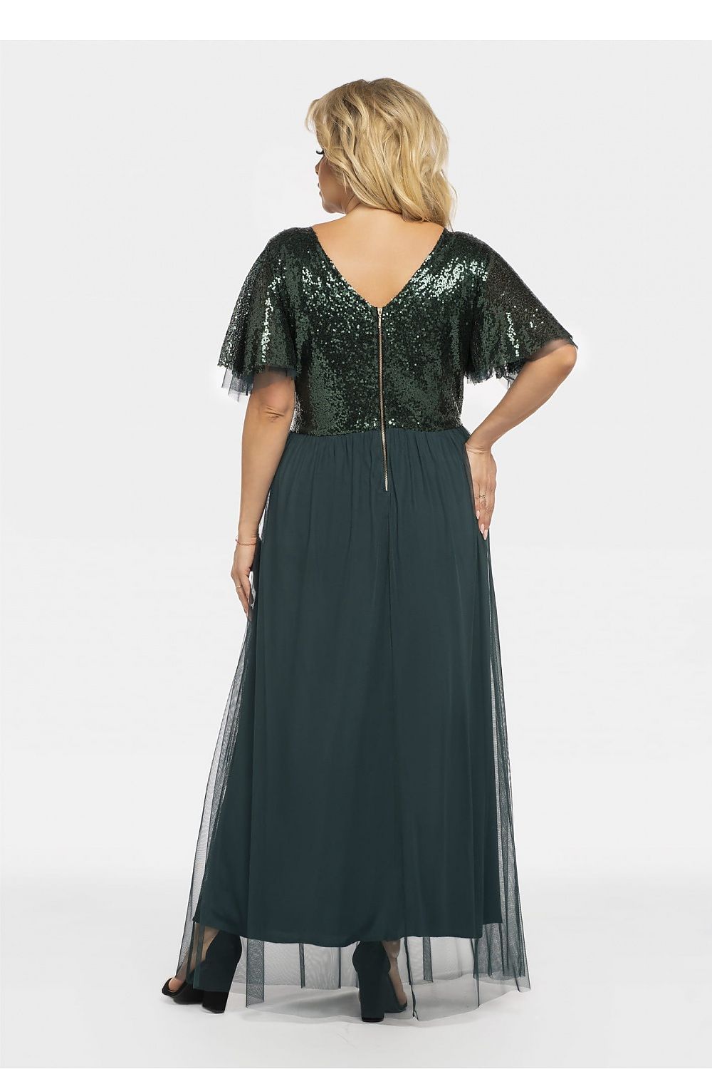 Plus size dress model 190936 Karko