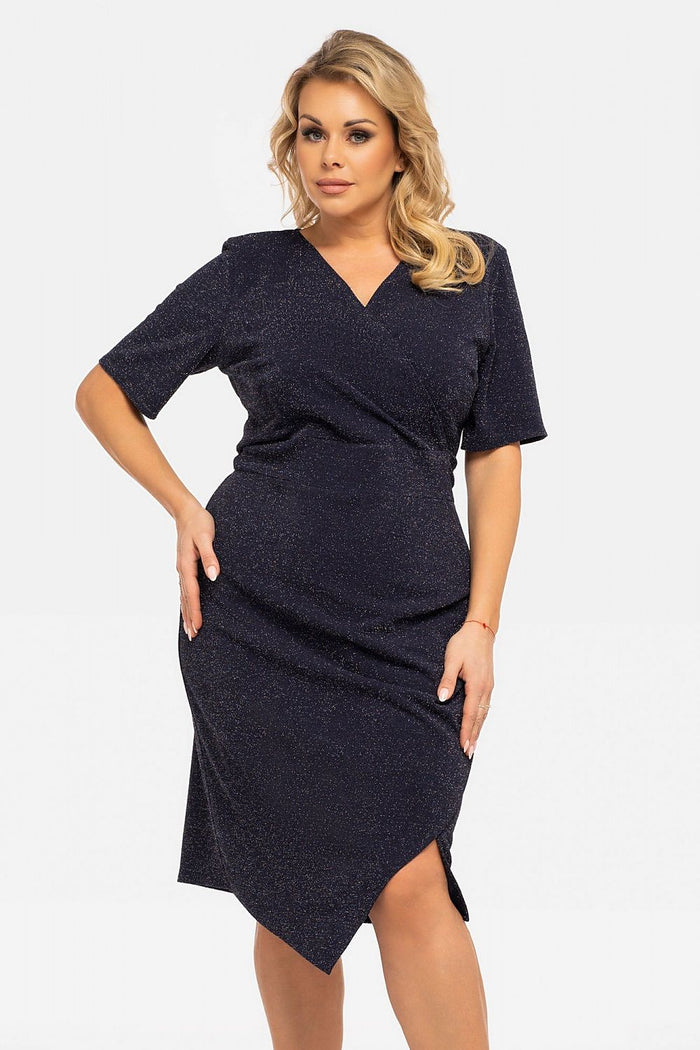 Plus size dress model 190938 Karko