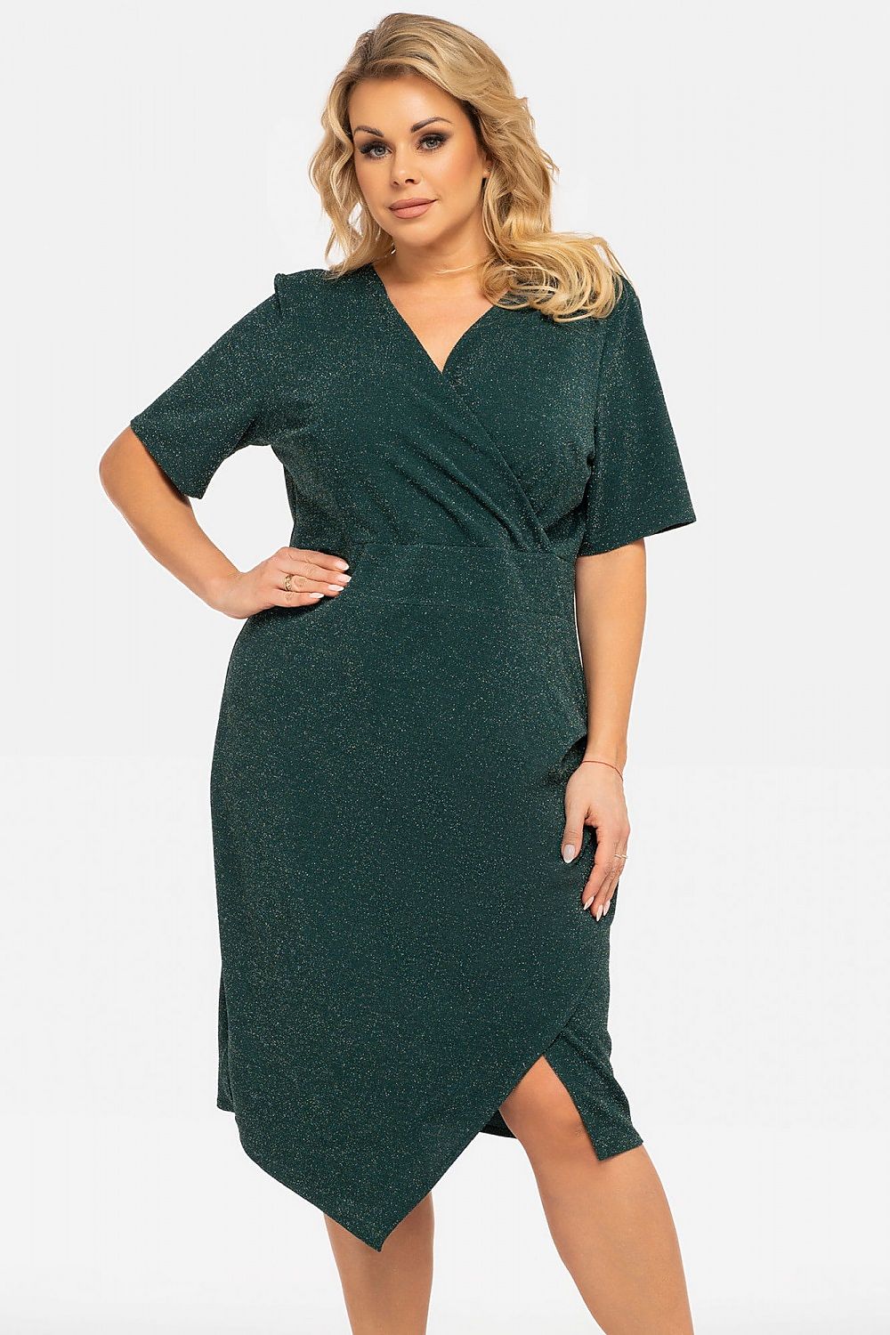 Plus size dress model 190939 Karko