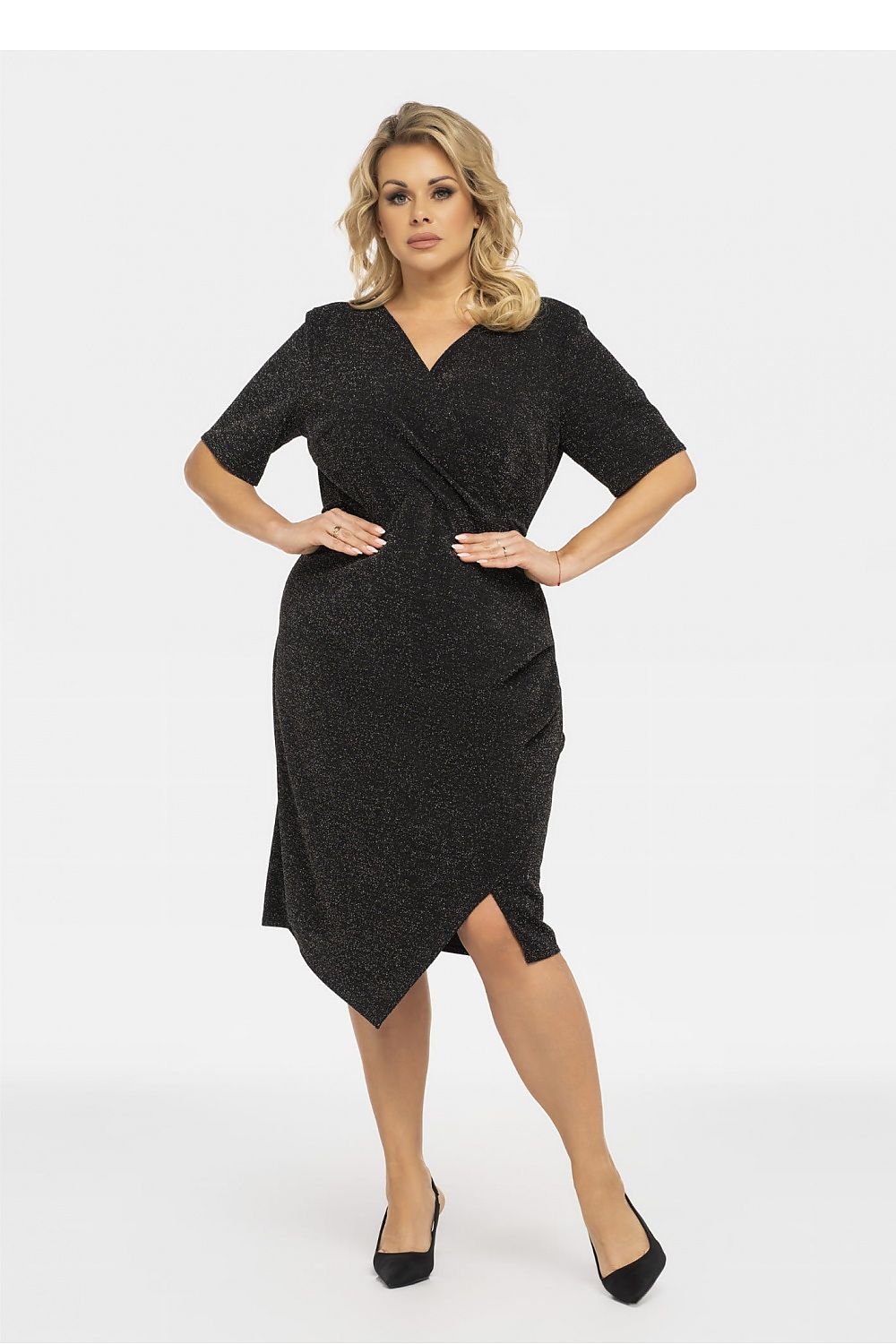 Plus size dress model 190940 Karko