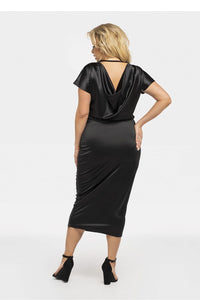 Plus size dress model 190946 Karko