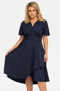 Plus size dress model 190952 Karko