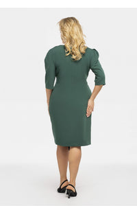 Plus size dress model 190962 Karko