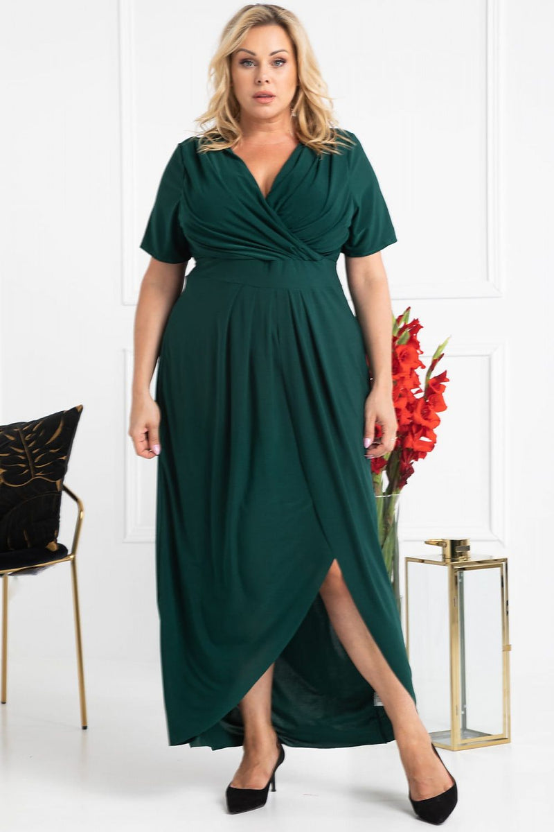 Plus size dress model 191368 Karko