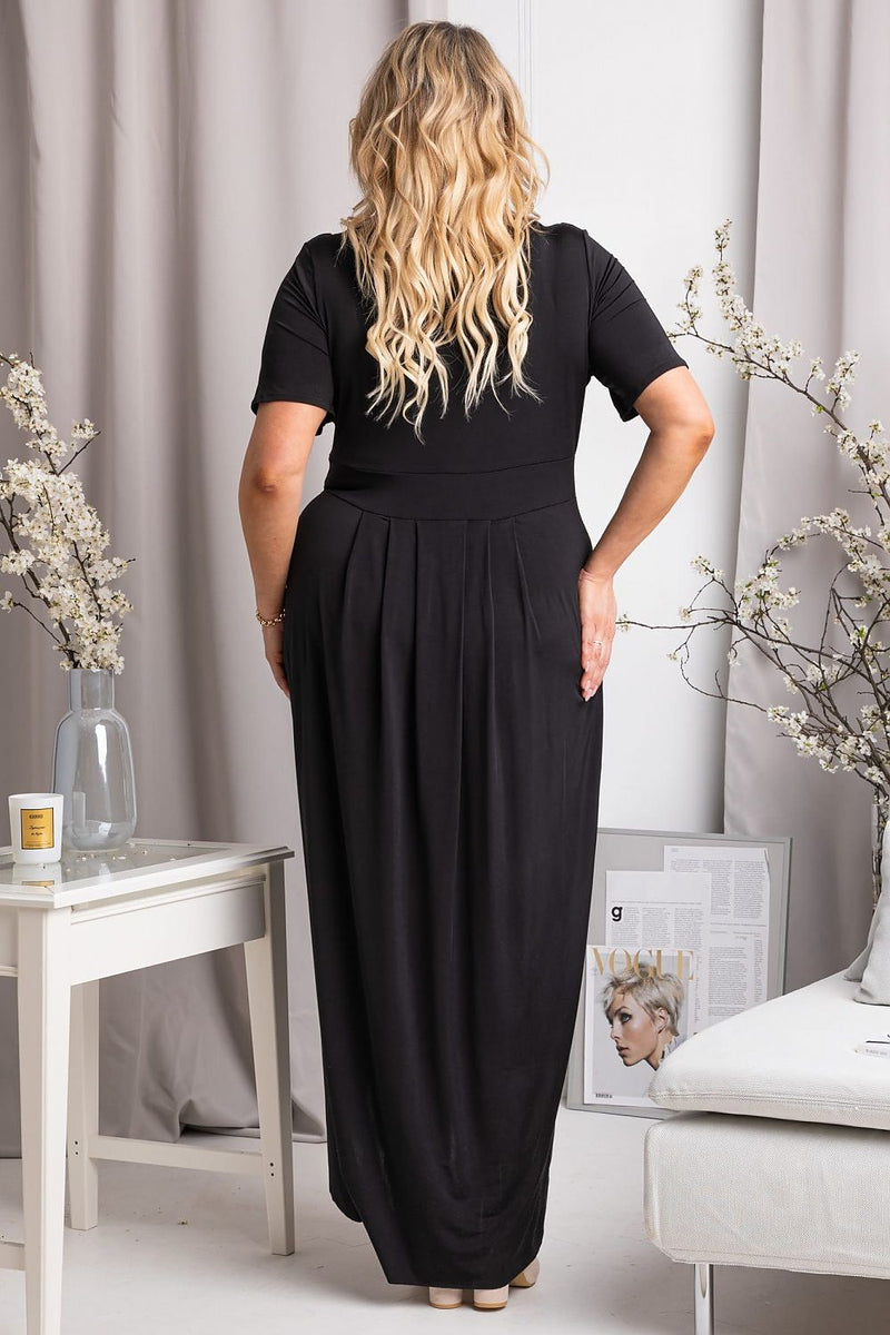 Plus size dress model 191372 Karko