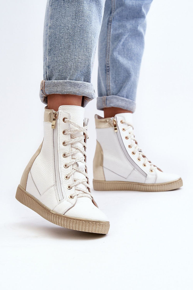 Wedge heel sneakers model 192301 Step in style