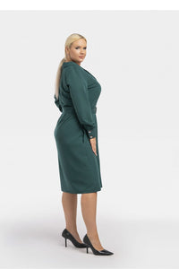 Plus size dress model 193903 Karko