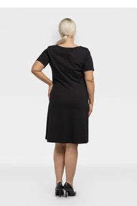 Plus size dress model 195021 Karko