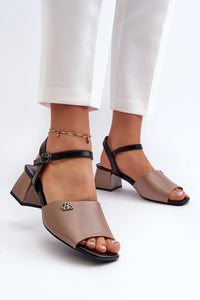 Heel sandals model 196234 Step in style