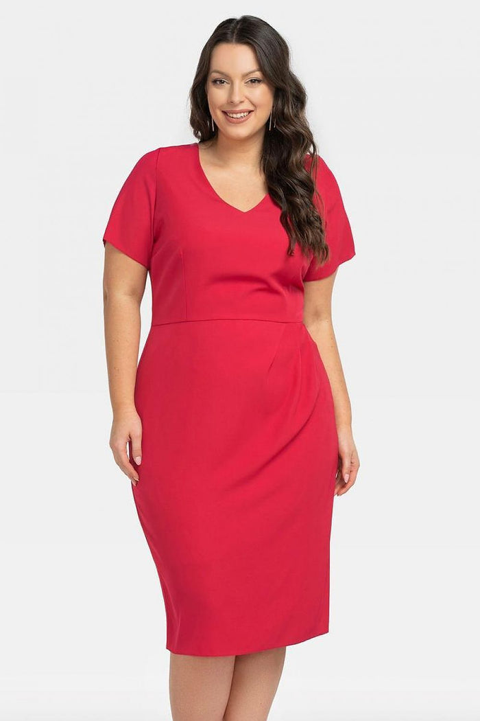 Plus size dress model 196866 Karko