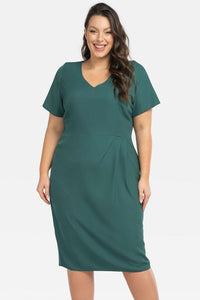 Plus size dress model 196867 Karko