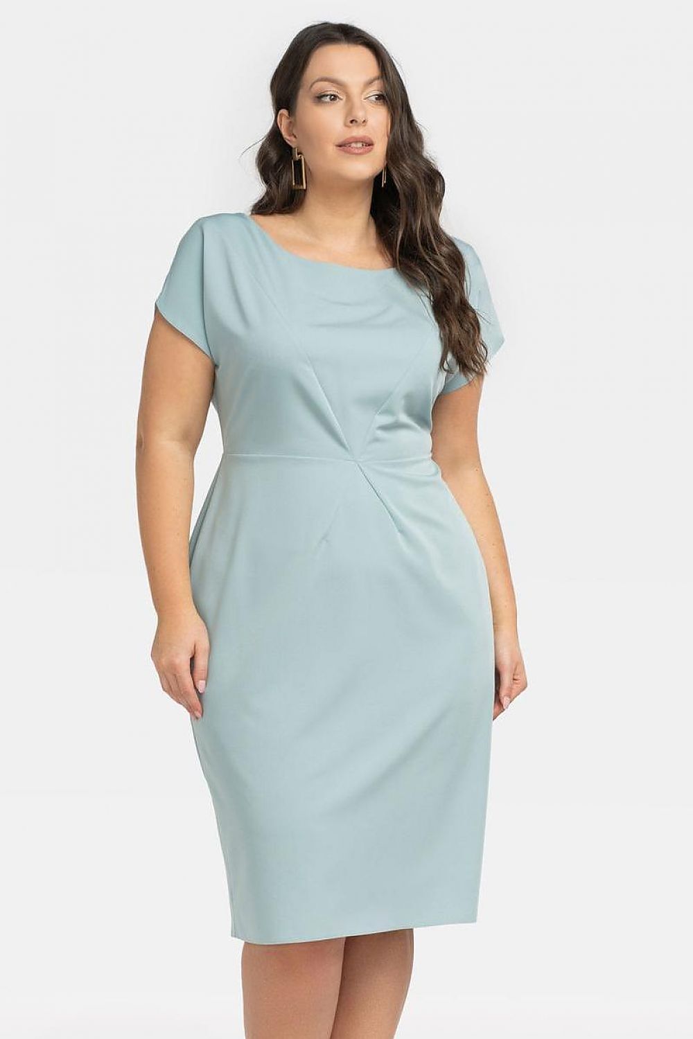 Plus size dress model 196877 Karko