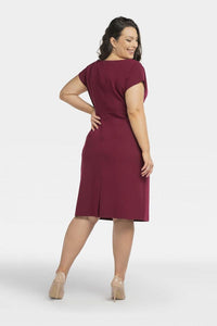 Plus size dress model 196878 Karko