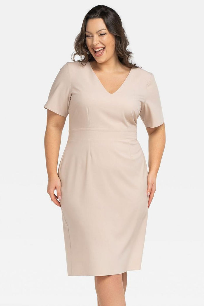 Plus size dress model 196879 Karko