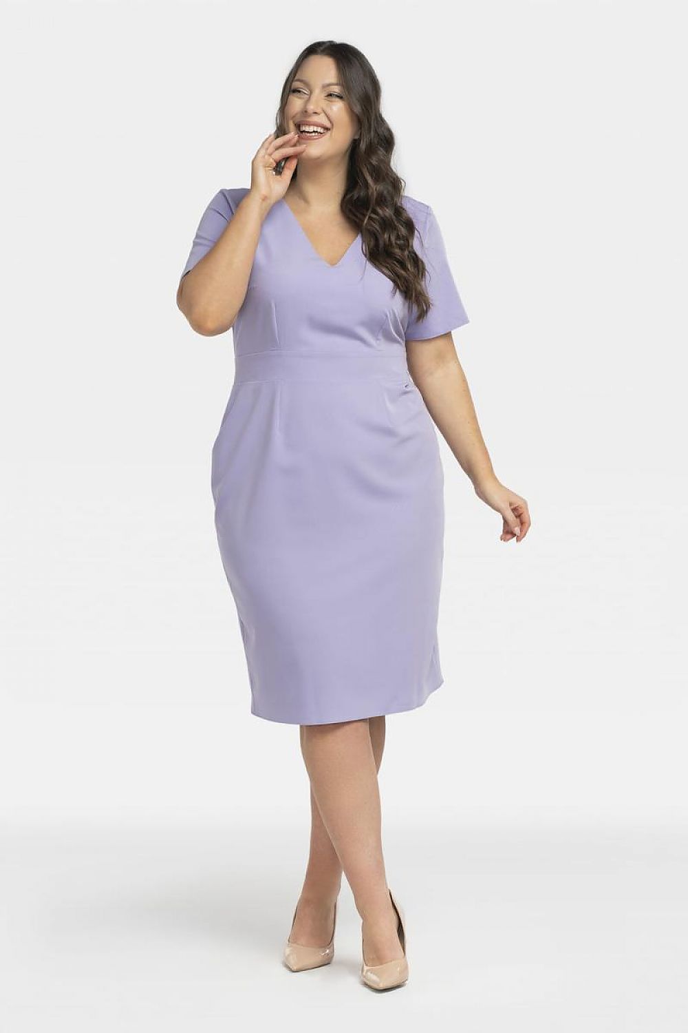 Plus size dress model 196881 Karko