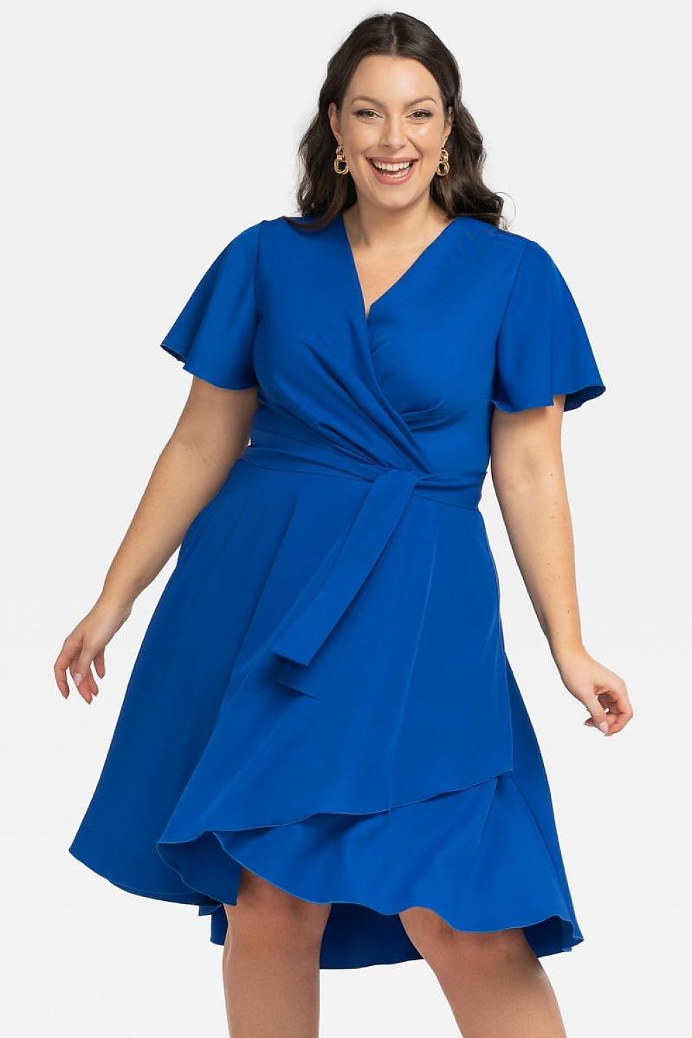 Plus size dress model 196887 Karko