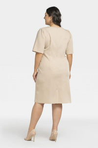 Plus size dress model 196891 Karko