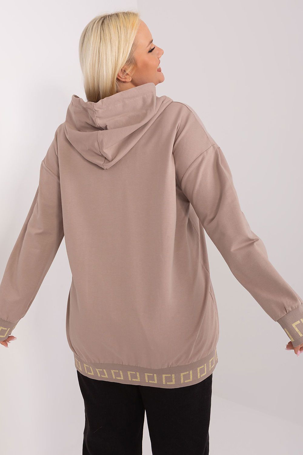 Plus size sweatshirt model 197472 Relevance