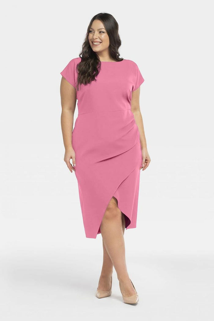 Plus size dress model 197775 Karko