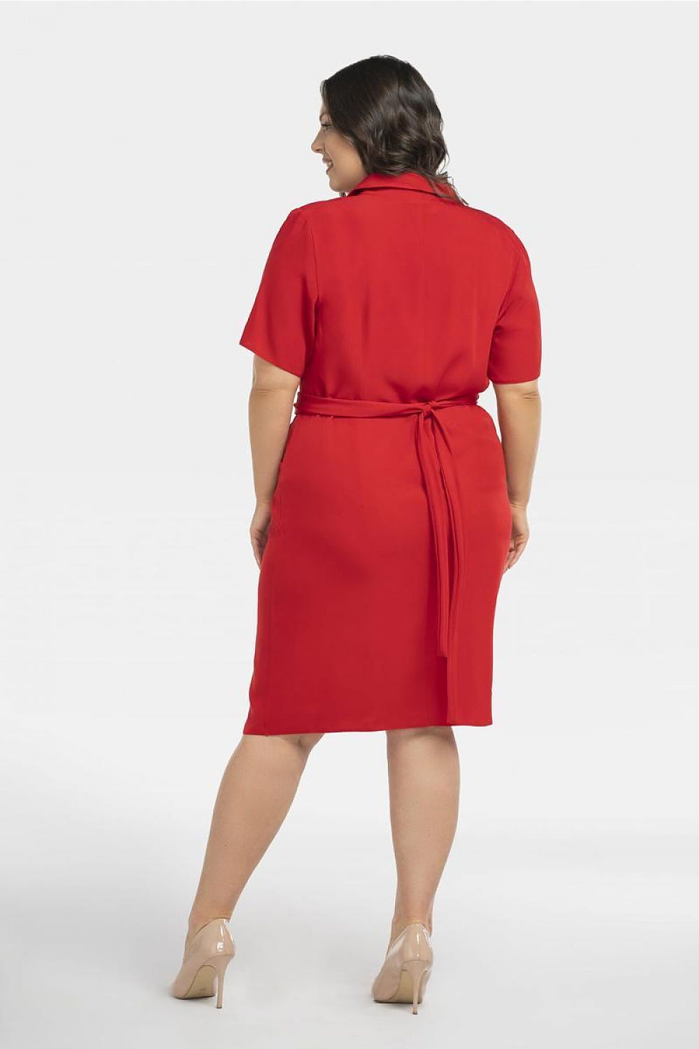 Plus size dress model 197776 Karko