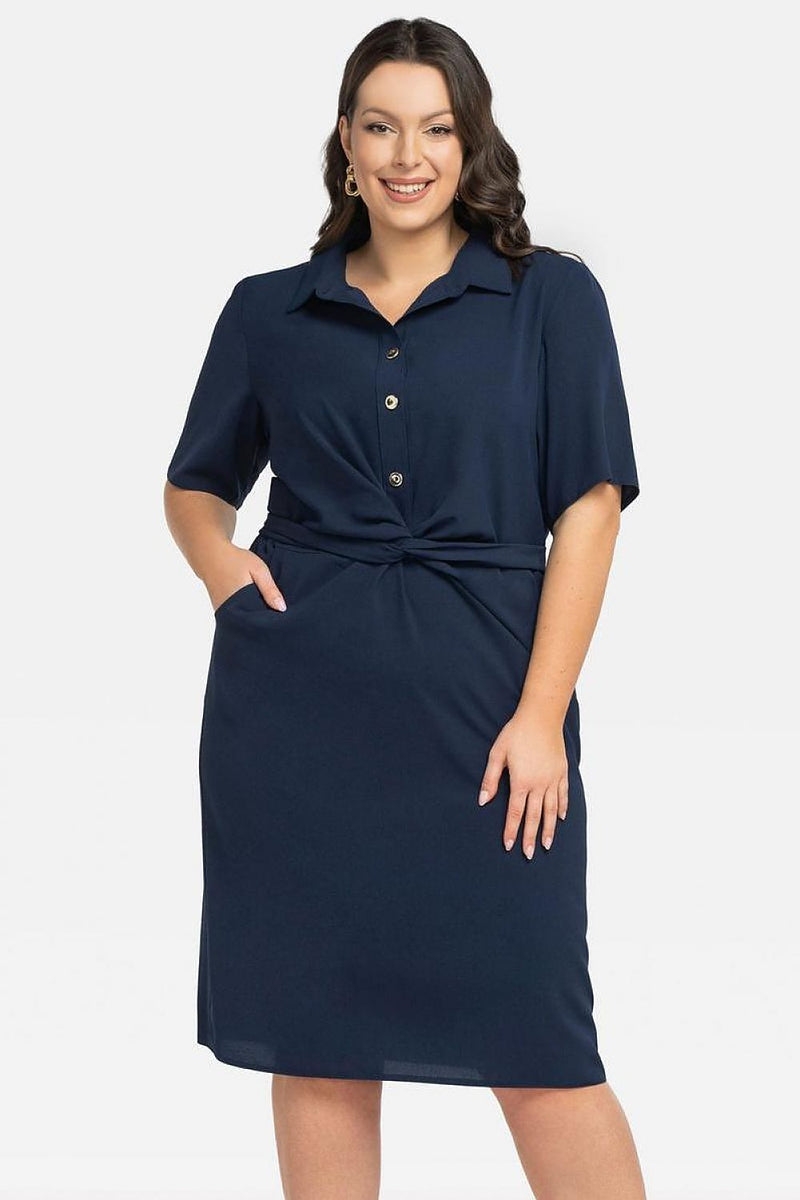 Plus size dress model 197778 Karko