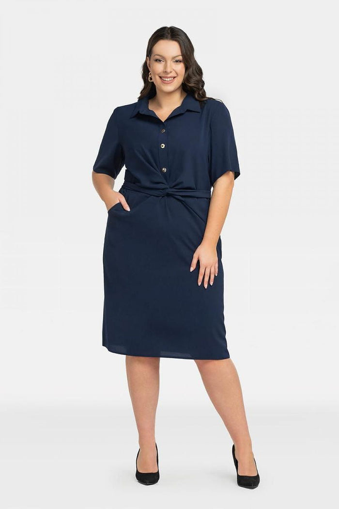 Plus size dress model 197778 Karko