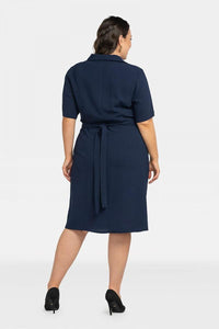 Plus size dress model 197778 Karko