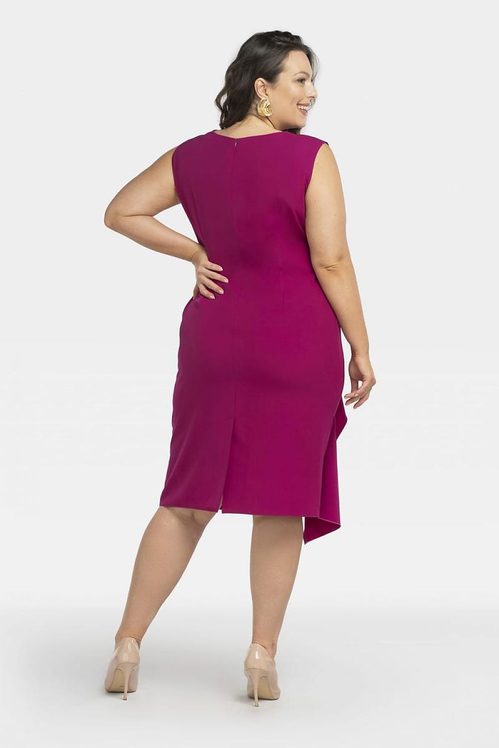 Plus size dress model 197780 Karko