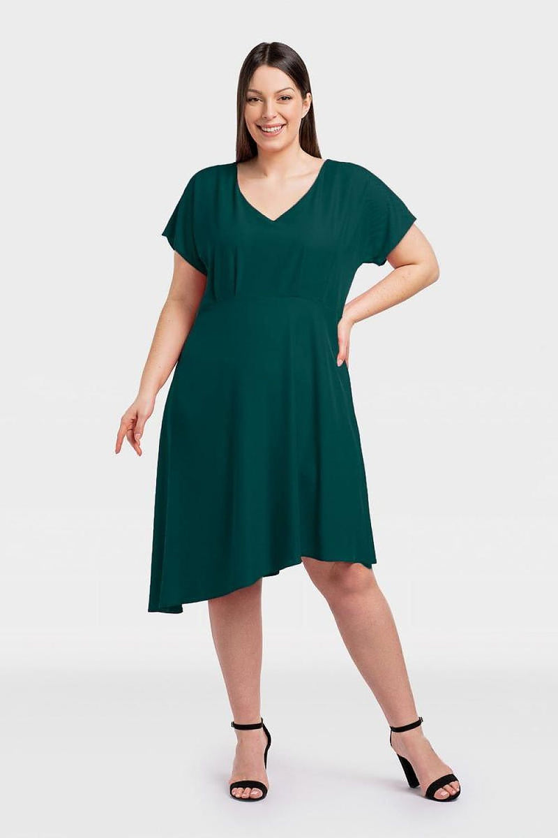 Plus size dress model 198150 Karko