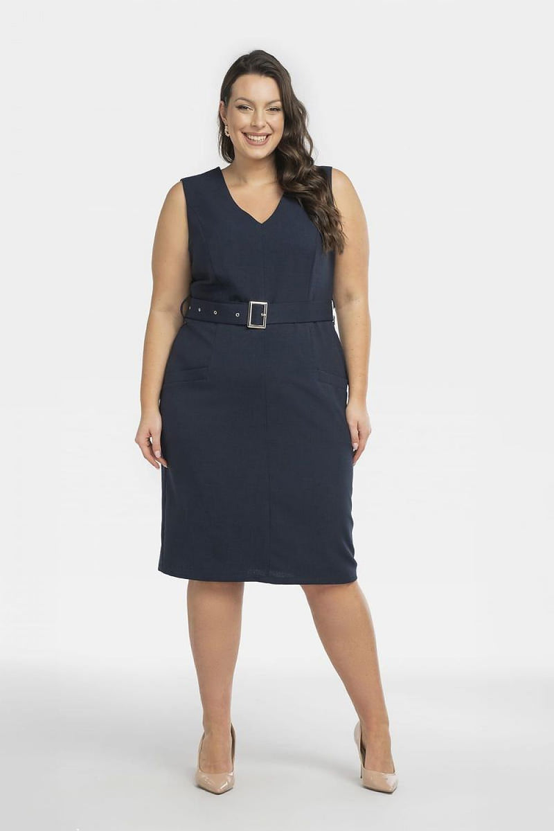 Plus size dress model 198155 Karko