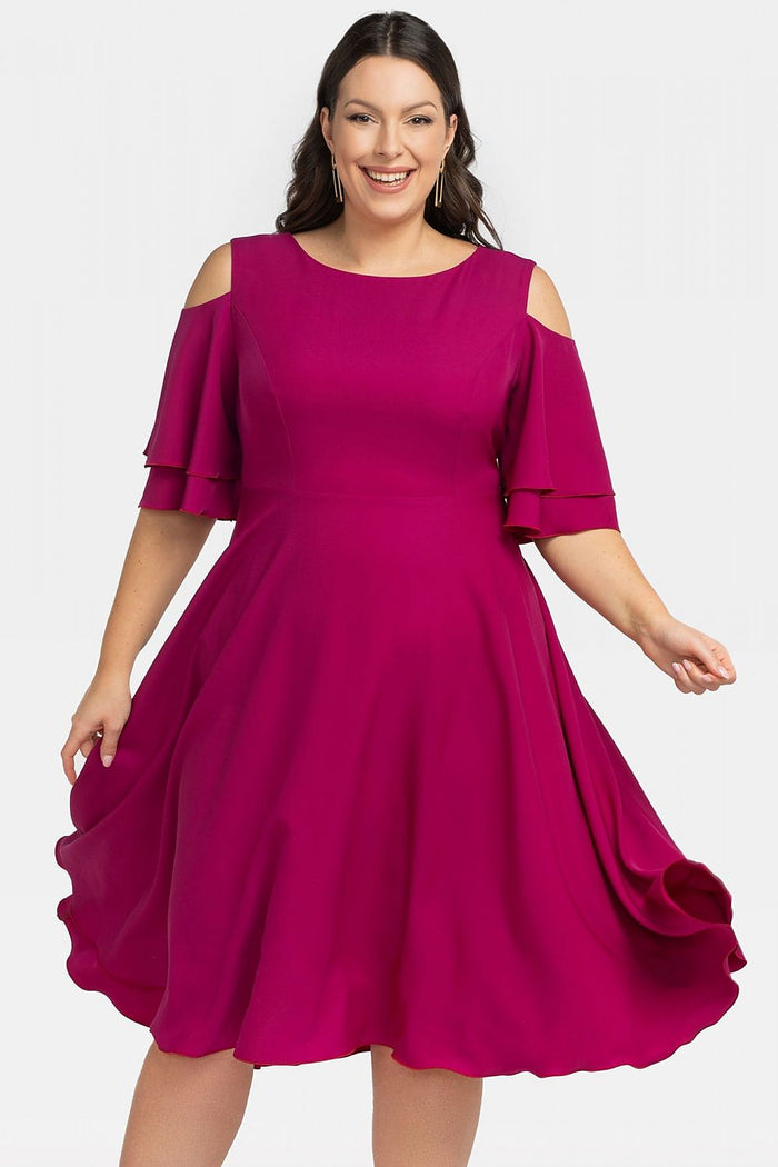 Plus size dress model 198330 Karko