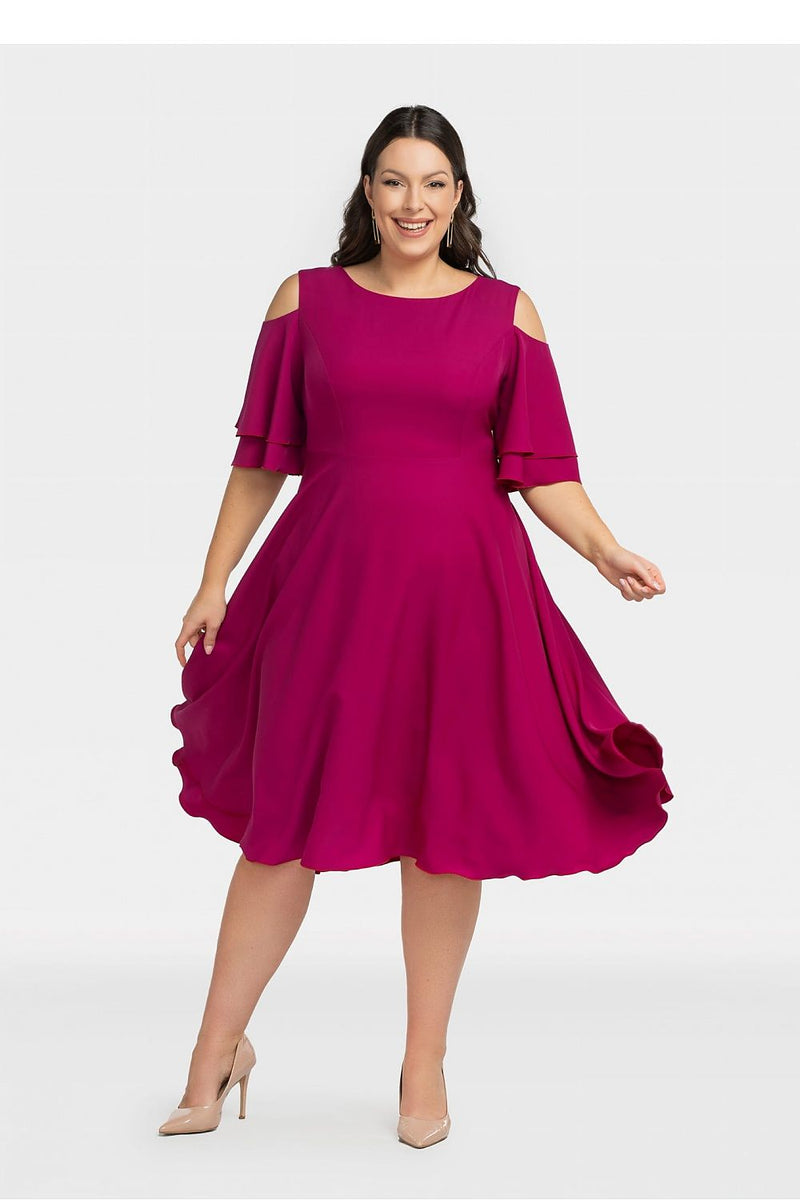 Plus size dress model 198330 Karko