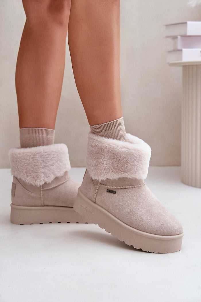 Snow boots model 202201 Step in style