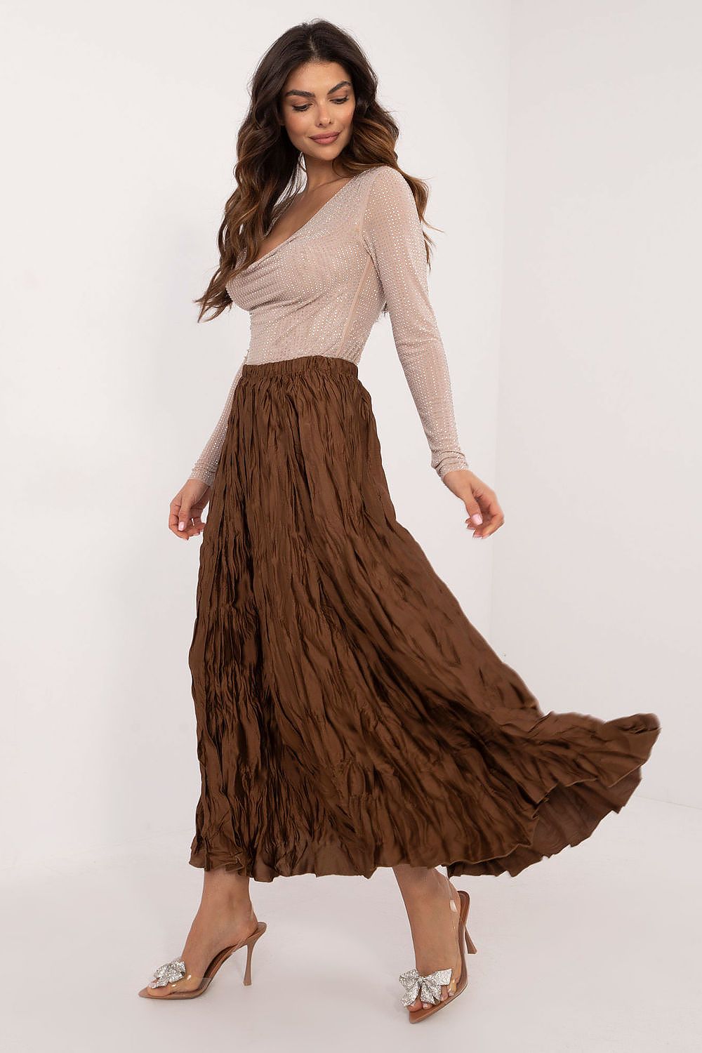 Long skirt model 202773 Italy Moda