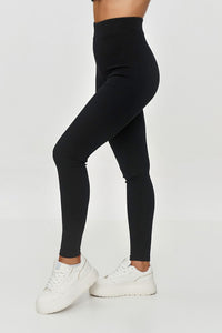 Long leggings model 202957 Makadamia