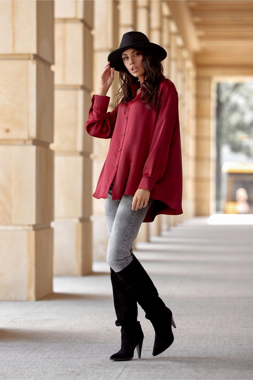 Long sleeve shirt model 203283 Roco Fashion