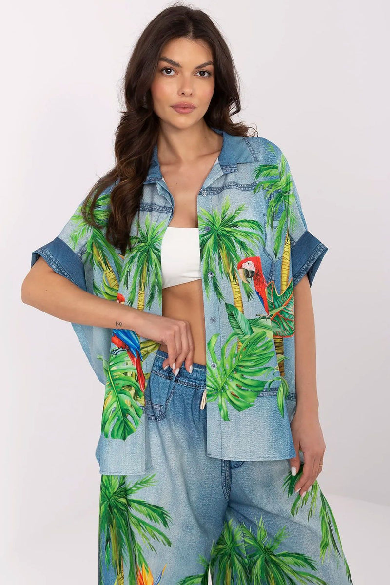  Short sleeve shirt model 210034 Italy Moda 