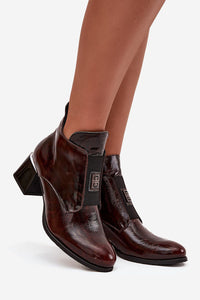  Heel boots model 219404 Step in style 