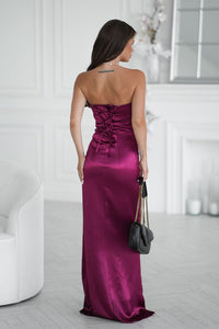  Long dress model 219713 Bicotone 