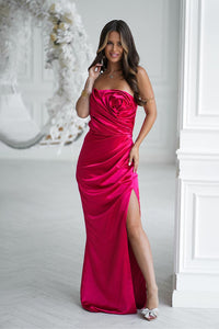  Long dress model 219714 Bicotone 