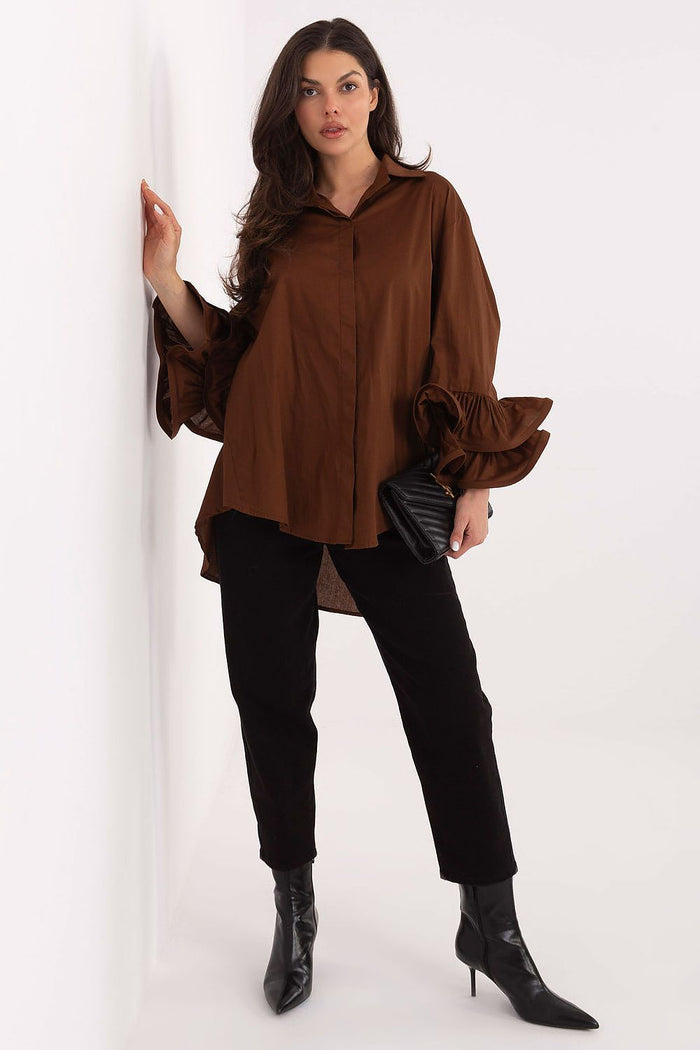  Long sleeve shirt model 222314 Italy Moda 