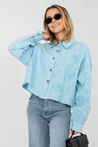  Denim jacket model 223793 Rue Paris 