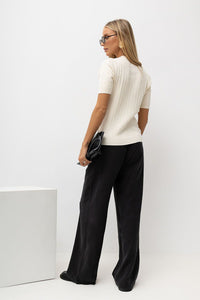  Short sleeve sweater model 230895 Italy Moda 