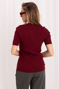  Short sleeve sweater model 230898 Italy Moda 