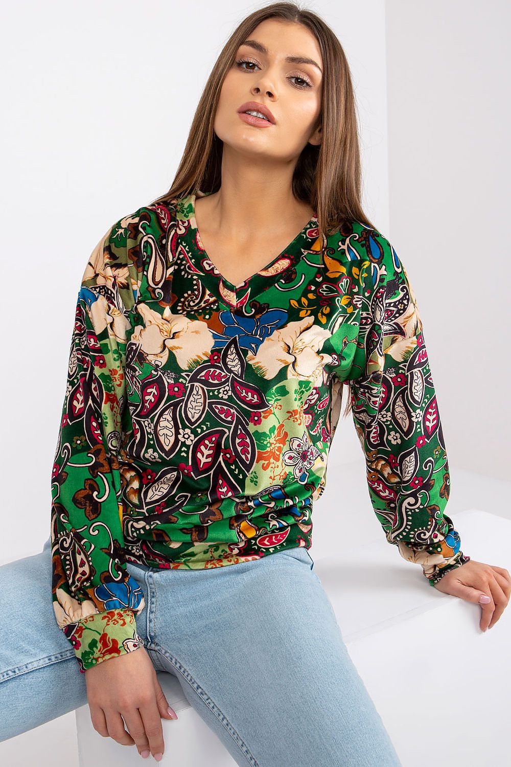 Blouse model 162583 Italy Moda