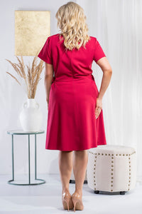 Plus size dress model 178532 Karko