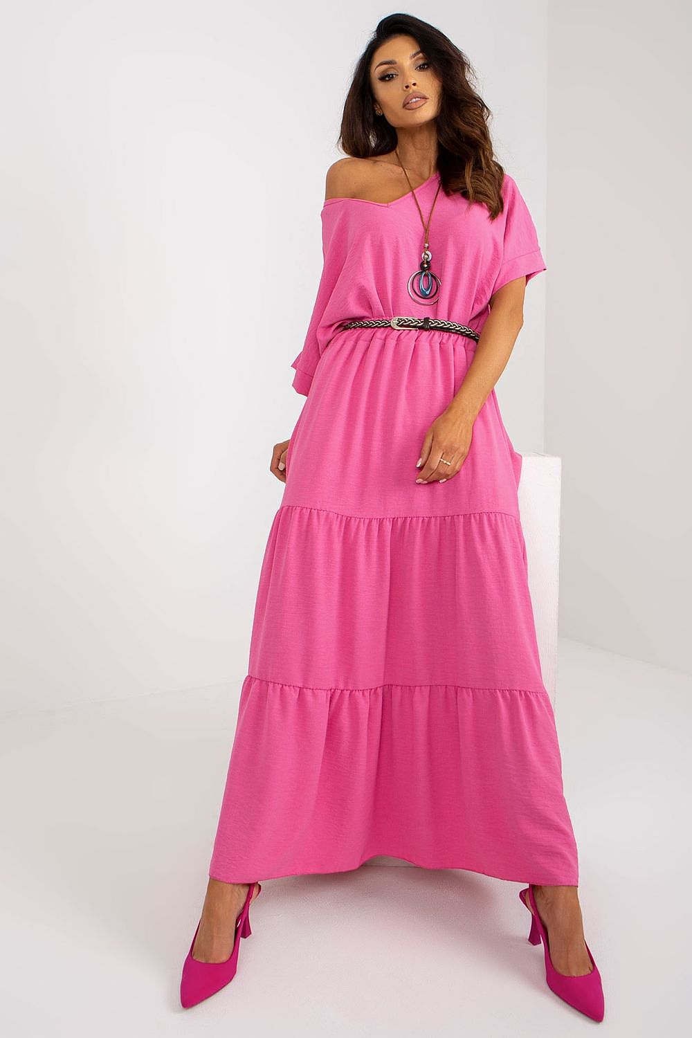 Long skirt model 179749 Italy Moda