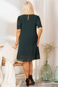 Plus size dress model 180449 Karko